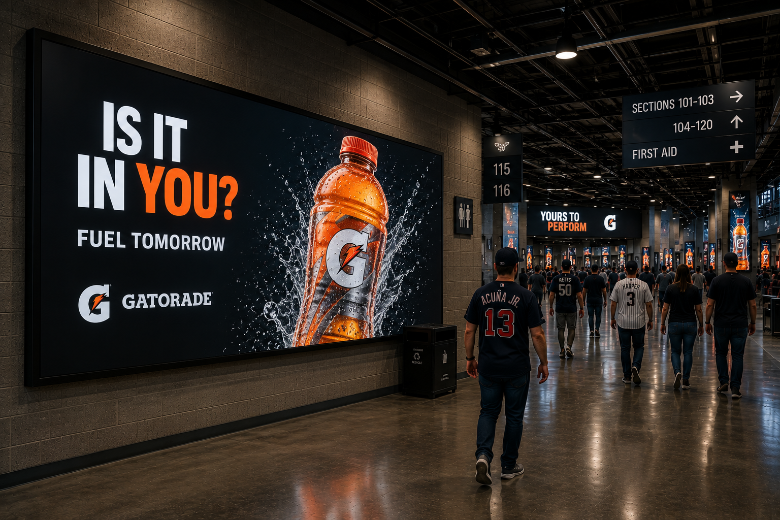 Dark wall left billboard