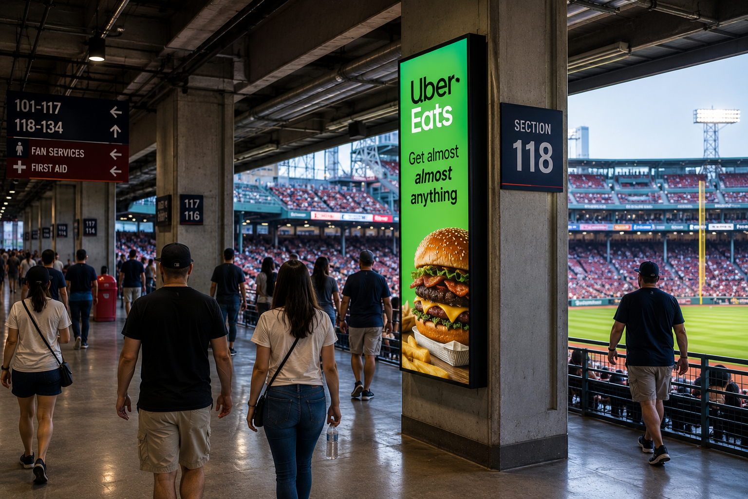 Section 118 vertical panel